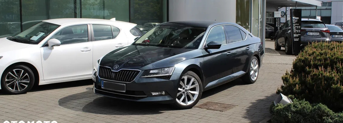 skoda superb Skoda Superb cena 87900 przebieg: 113069, rok produkcji 2017 z Byczyna